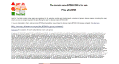 Desktop Screenshot of btdb.com